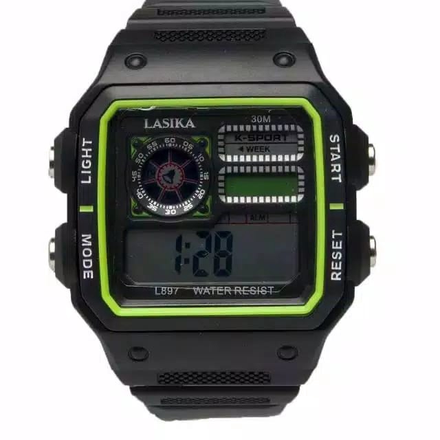 Jam Tangan Pria Sporty Anti Air Lasika Original LSK-897