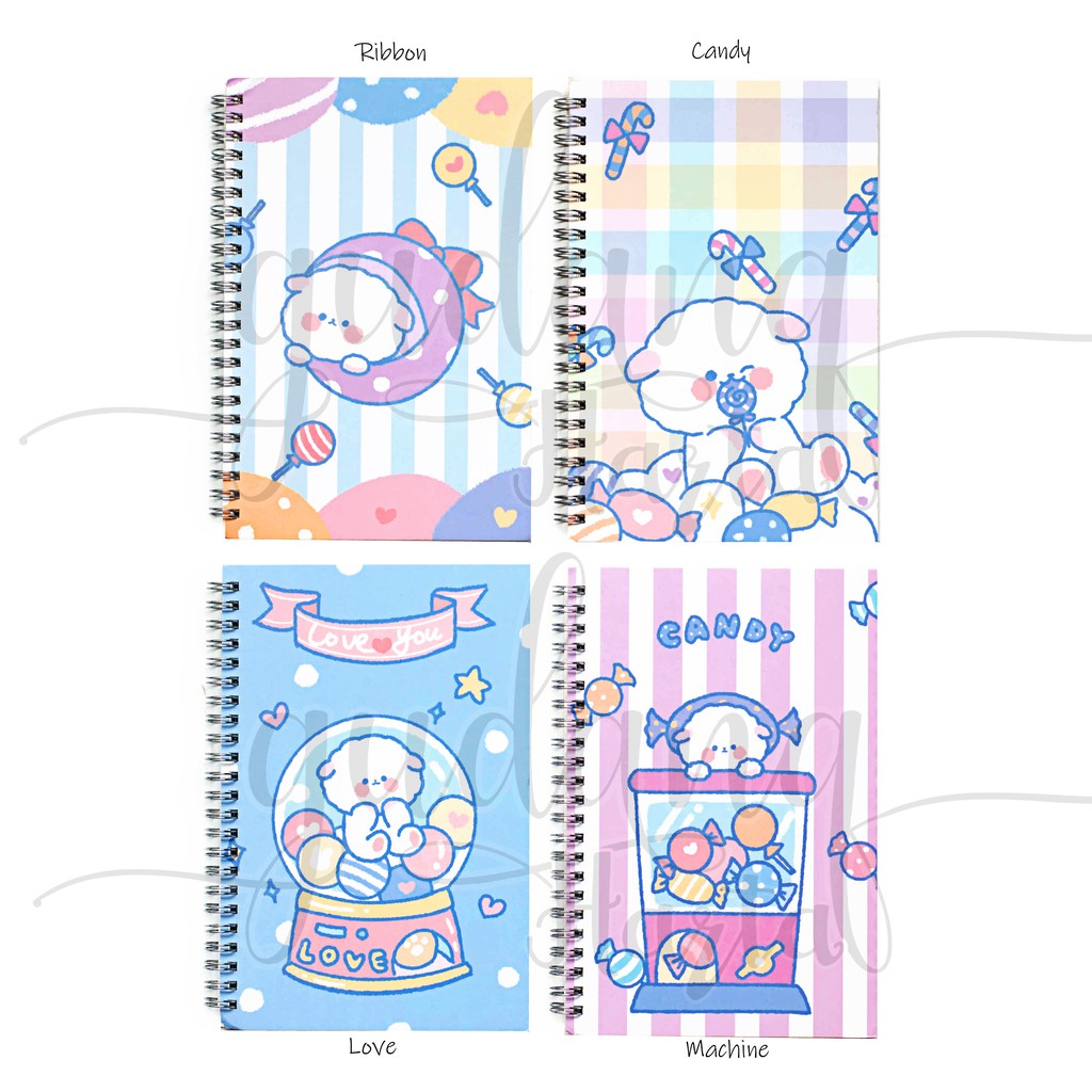 Notebook A5 Spiral Candy Bear Buku Tulis Beruang Permen GH 308140