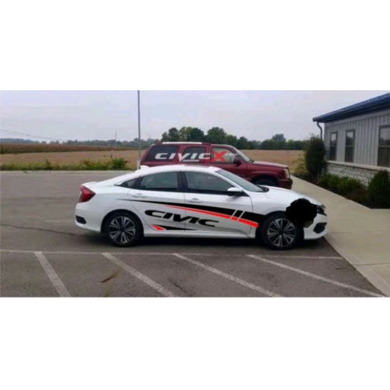 CUTTING STICKER MOBIL SEDAN