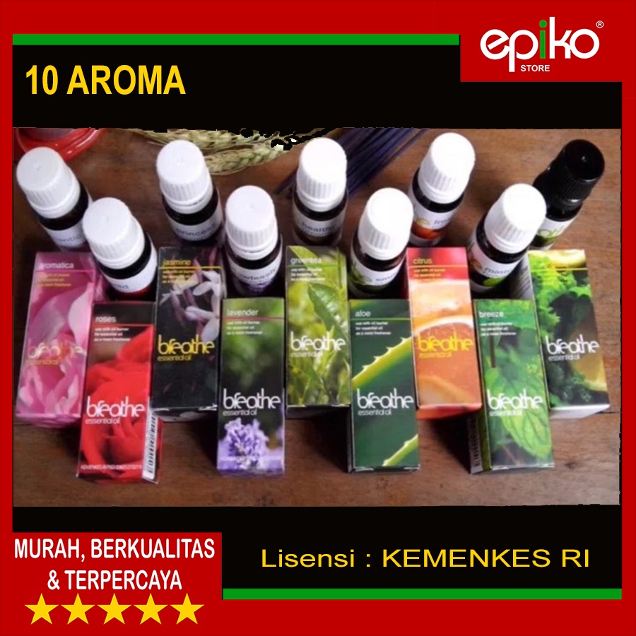 Aromatherapy BREATHE Essential Oil (ORIGINAL) Aroma terapi / Pure Essence