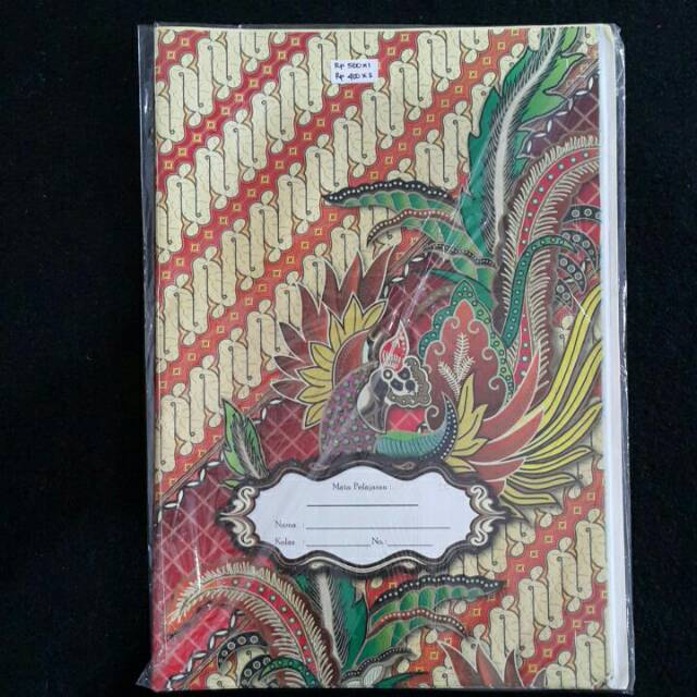 

Sampul Buku Motif Batik