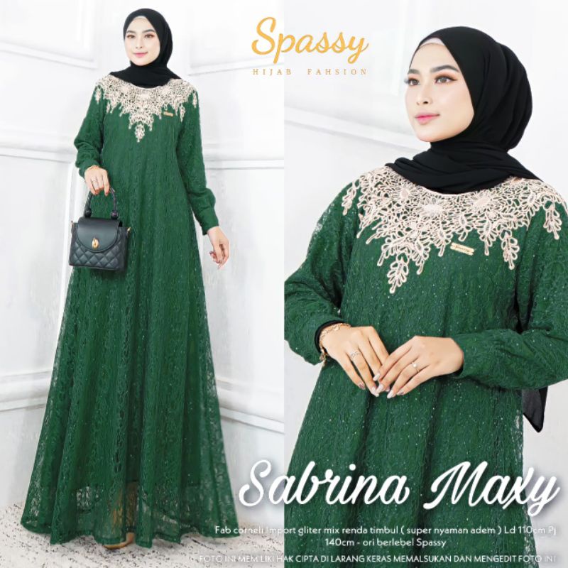 (COD) SABRINA MAXY // GAMIS // ORI BY SPASSY