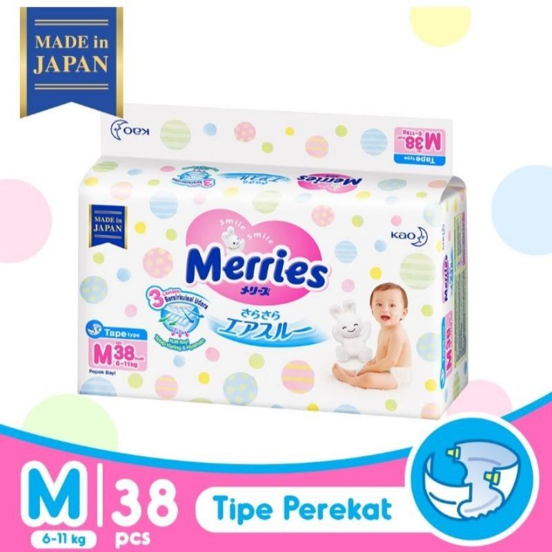 Restock Merries Premium Tape Perekat M38 L32