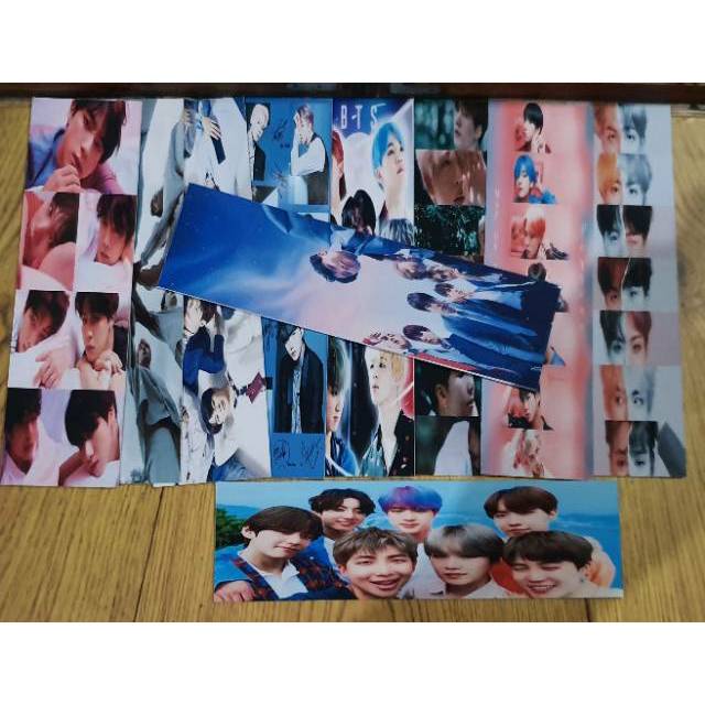 

Bookmark / pembatas buku BTS