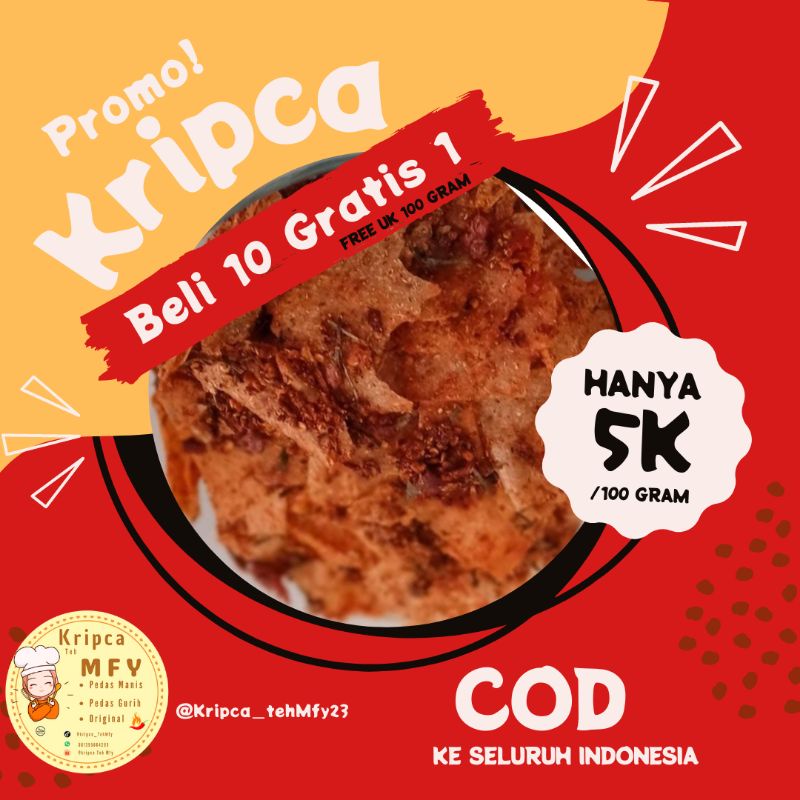 

Keripik Kaca ( Kripca) berat 100gram ( MINIMAL ORDER 2 BKS)