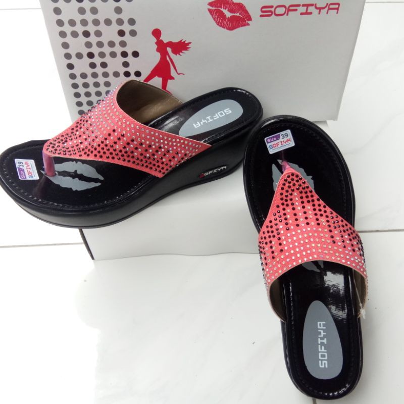 Sandal Wanita Wedges Sofiya Japit Air