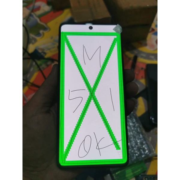 LCD HP SAMSUNG M51 ORIGINAL 100% COPOTAN NORMAL