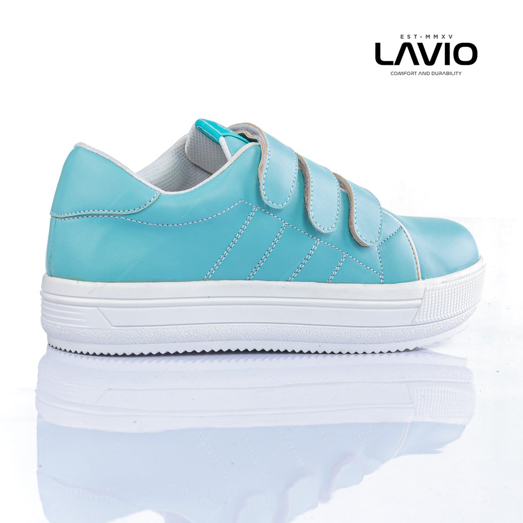 Sepatu Sneakers Wanita Keren Korea Tanpa Tali Lavio Prinza