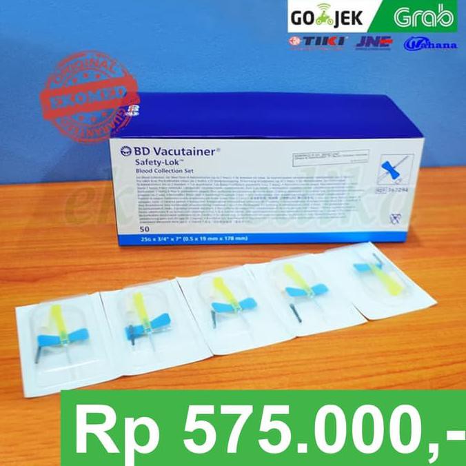 BD Vacutainer Needle Wing No. 25 isi 50