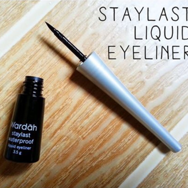 Wardah Staylast Eyeliner Liquid Eye Liner Cair Ujung Spon Spidol Shopee Indonesia