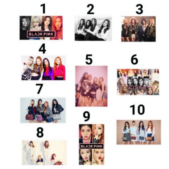 

Poster Blackpink uk A3+ Edisi Bonus Kalender