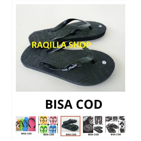 (Bisa COD) PAket 30 Pasang Sandal WUdhu Mesjid