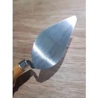 SENDOK SEMEN 8&quot; STAINLEES STEEL GAGANG KAYU