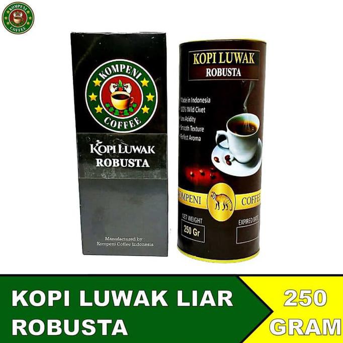 

KOPI LUWAK ASLI 250GR (ROBUSTA) - BUBUK KODE 573