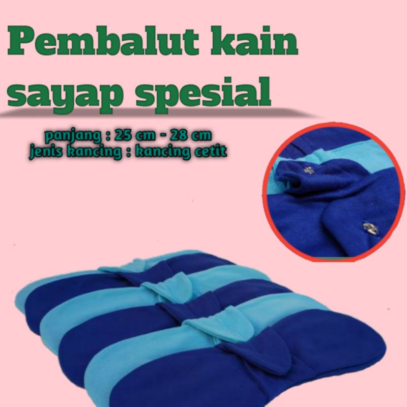 pembalut kain wanita/ pembalut cuci ulang