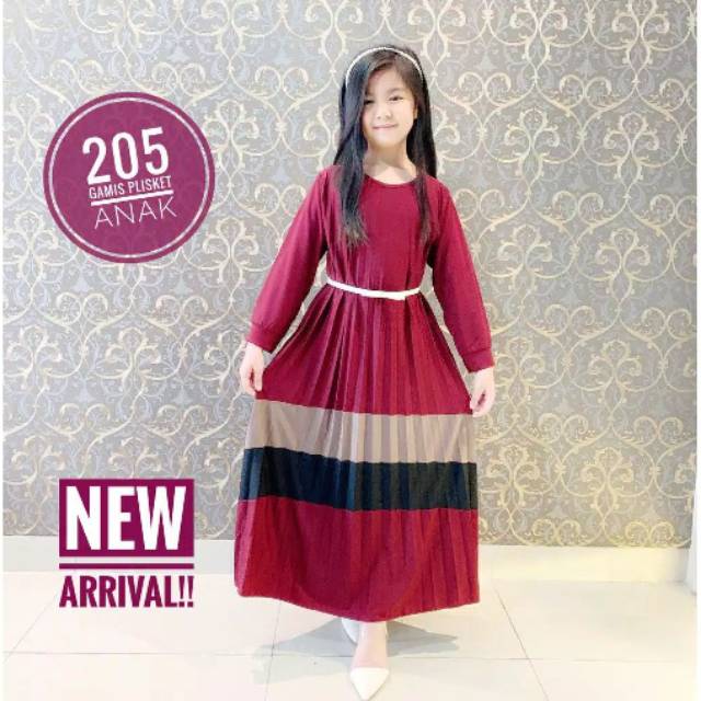 PLISKET ANAK MAXY DRESS