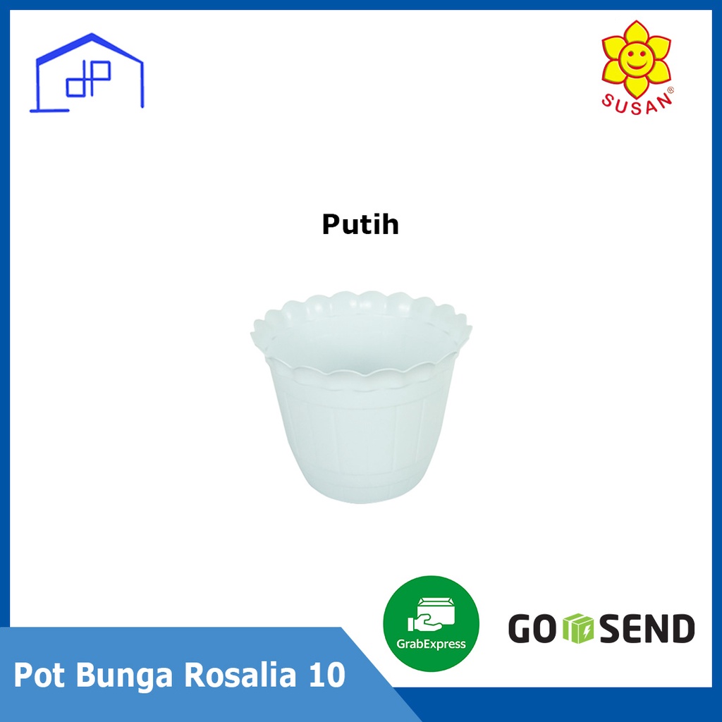 Pot Bunga - Pot Plastik - Pot Bunga Rosalia - SUSAN