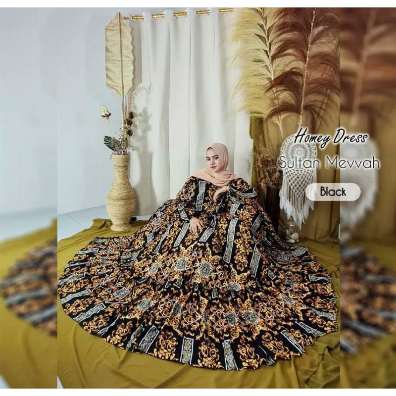 Gamis sultan original klok -+4 m