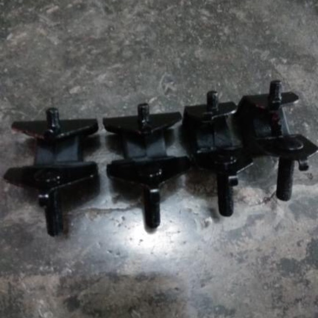 Bangku kaki set mesin genset bensin 5000 watt / 6000 watt