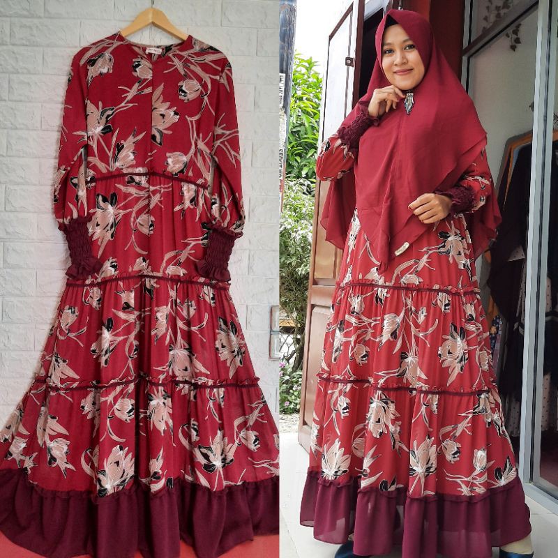 DRESS ORIGINAL MONA SYARI by ME