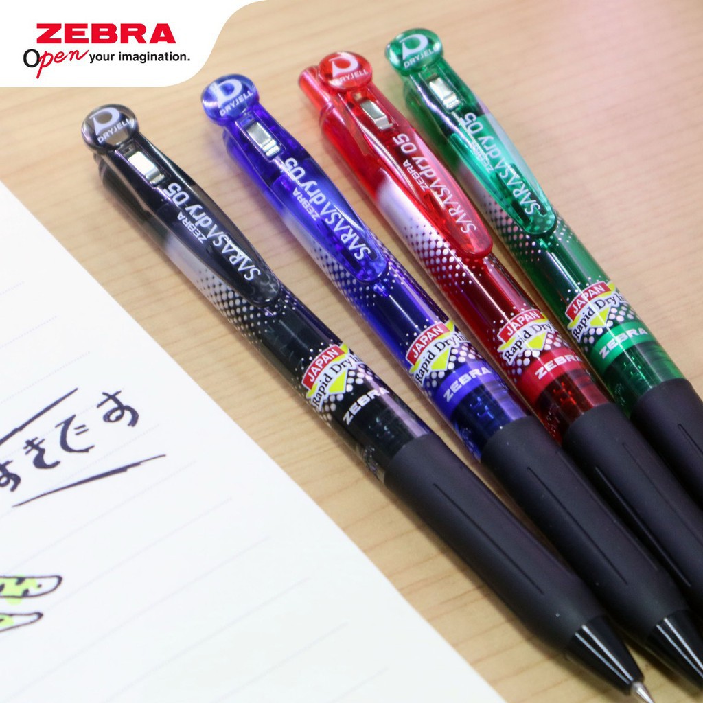  Pulpen Gel  Sarasa Dry D1 Zebra 0 5 mm Shopee Indonesia