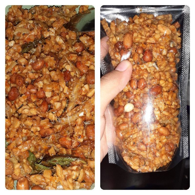 

TERHEMAT !! KERING TEMPE TERI KACANG 150GRM ENAK MURAH