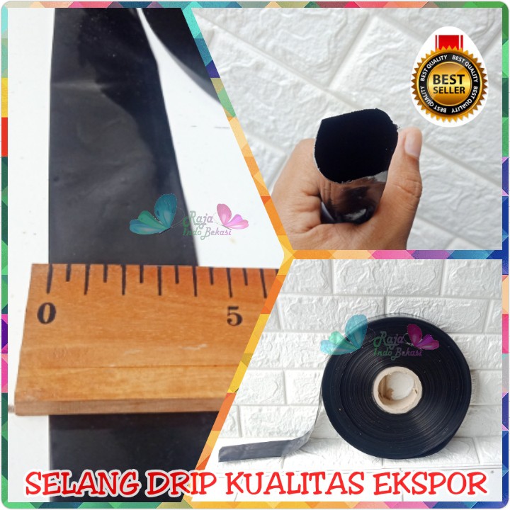 Selang Meteran Drip 4 Cm X 10 Micro Kualitas Bagus Ekport - Selang Plastik Drip 4cm Meteran