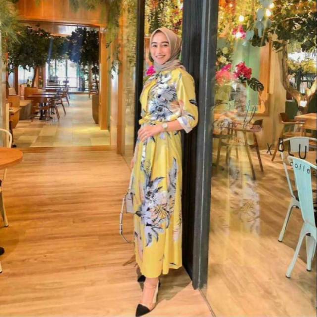 Zara gretta import premium bahan cotton silk