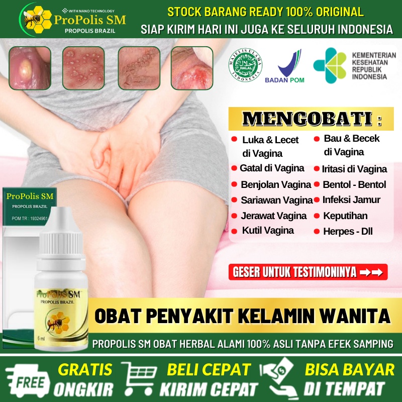 AMAN BPOM - Obat Tetes Untuk Sariawan di Bibir Vagina, Obat Lecet di Bibir Vagina, Salep Alami Vagin