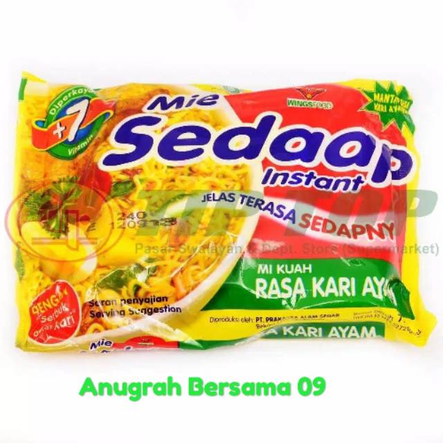 

MIE SEDAAP KARI AYAM