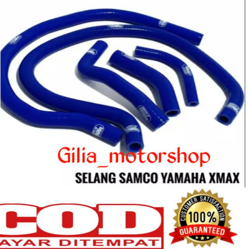 SELANG RADIATOR XMAX SAMCO SPORT - SELANG SAMCO SPORT YAMAHA XMAX PIPA AIR MODIFIKASI PIPA SILICONE