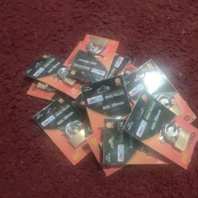 Gembok Kuning Ukuran 30mm Dexpro