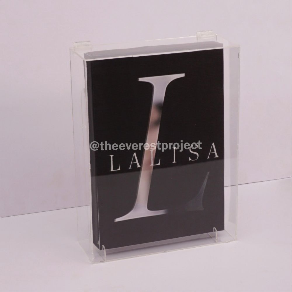 Album Lalisa Terbaru / Lisa Blackpink / Box Album Acrylic Lalisa / Acrylic Display Album Lalisa