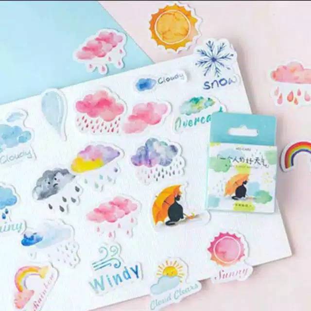 

46 Stiker Awan Pelangi Cewek Vintage