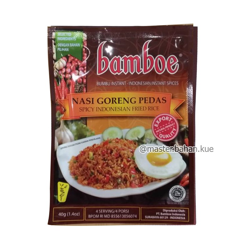 

[40 gr] Bamboe Nasi goreng Pedas /Spicy