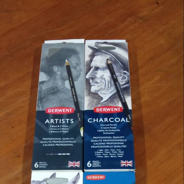 

Derwent Charcoal and sketch set 6