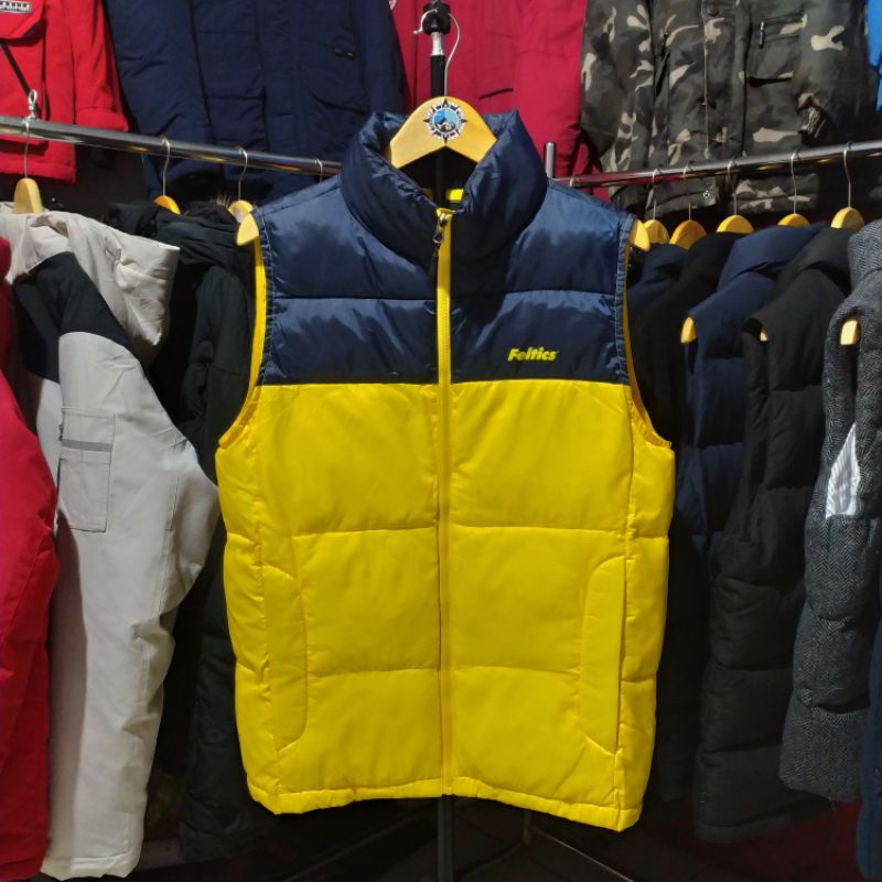 JAKET VEST BULANG FELTICS ROMPI BULU ANGSA DACRON DOWN