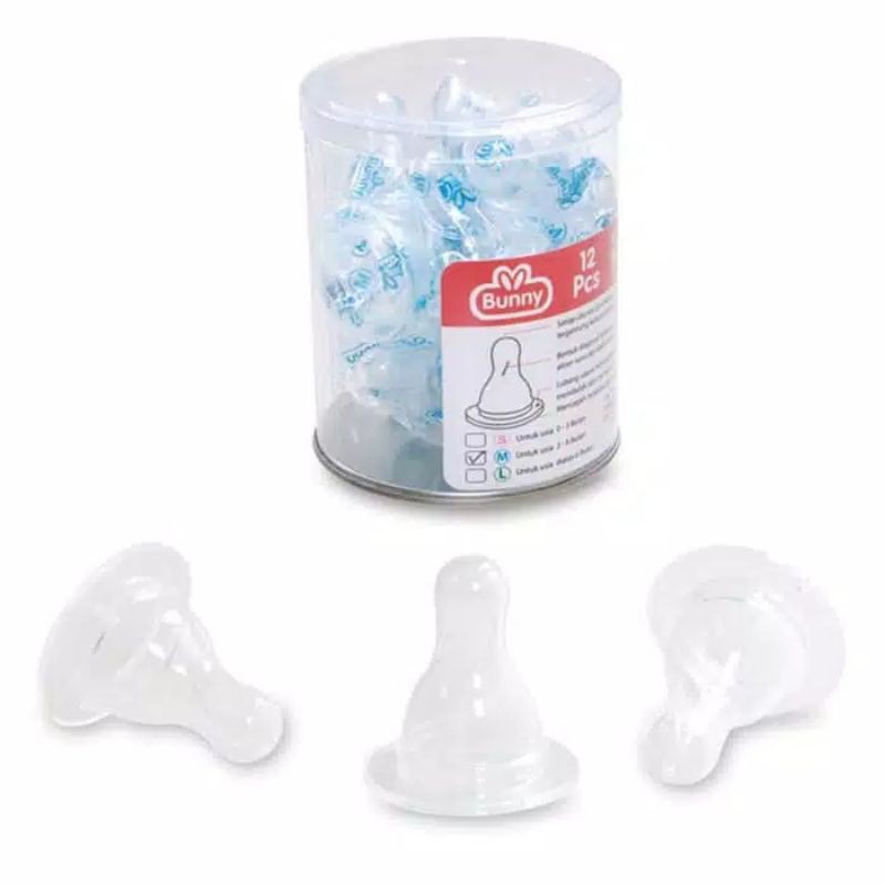 Faw Babyshop Lusty Bunny Silicone Nipple / DOT BULAT - ECER 1 PCS
