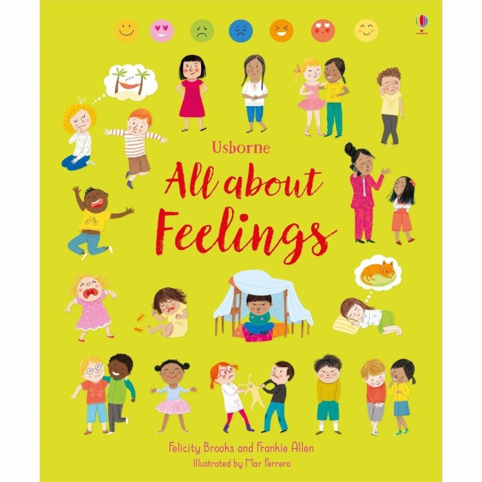 New Usborne All About Feelings. Buku Anak Import