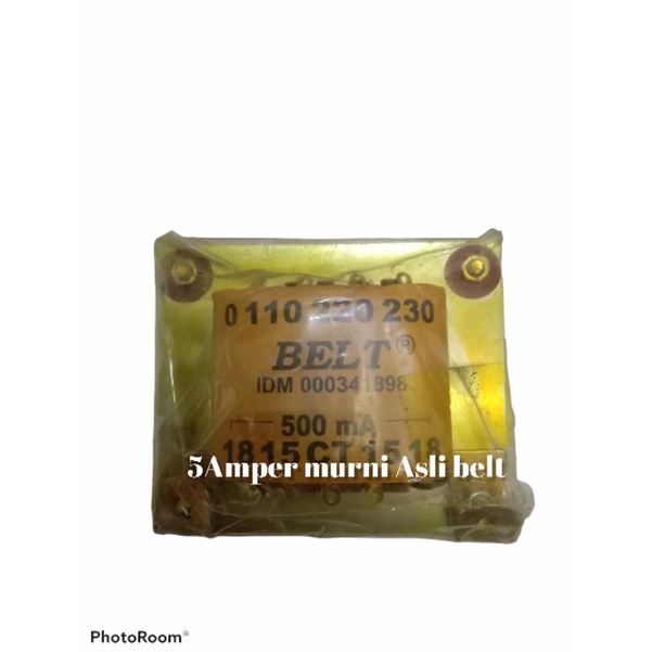 trafo belt 5A murni