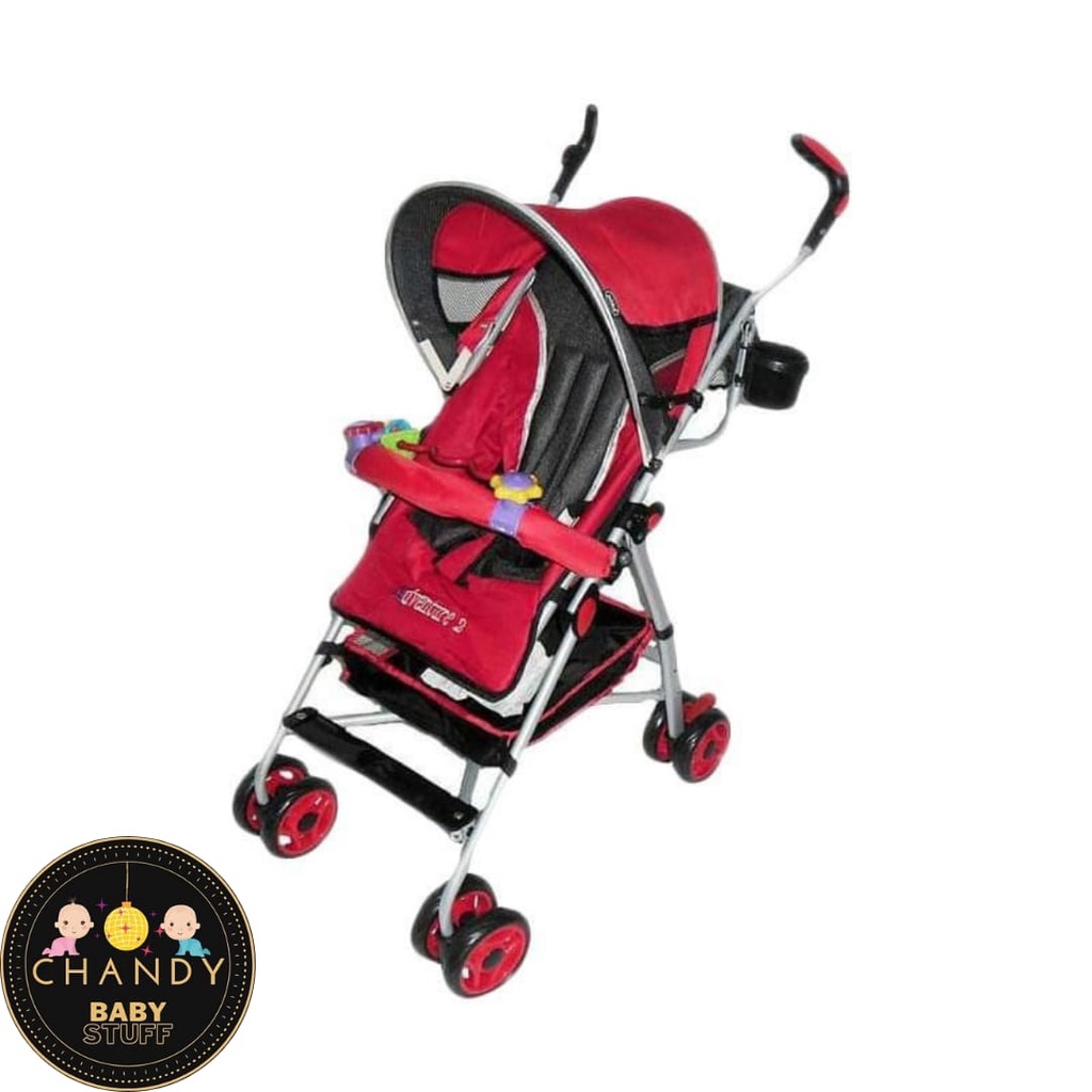 STROLLER PLIKO ADVENTURE BUGGY 108 KERETA DORONG BAYI