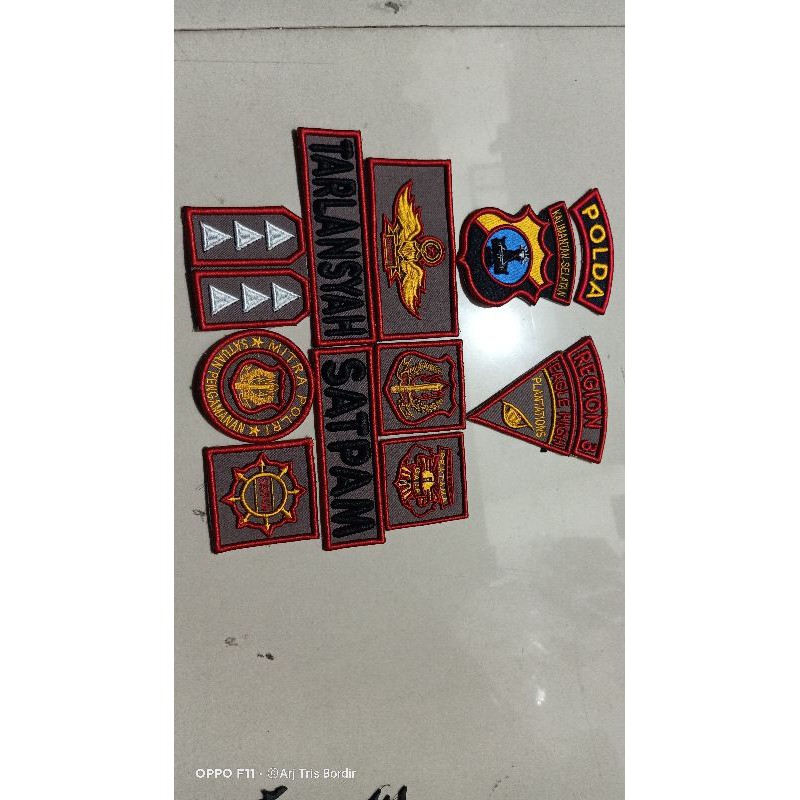 Satpam Bordir Timbul Eagle hight baru