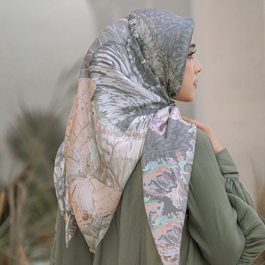 Buttonscarves The Farsha Satin Series New Ready Stock