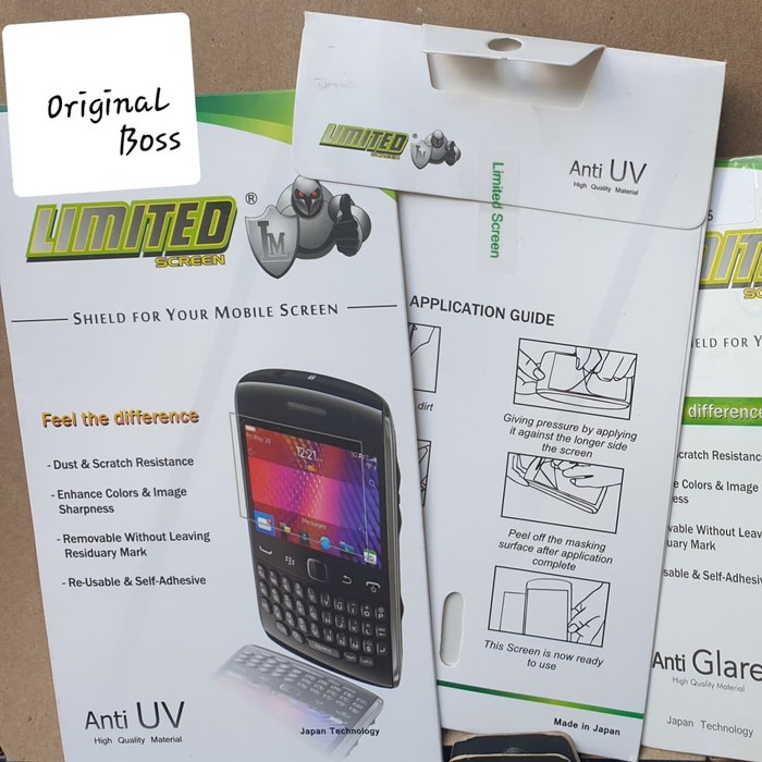 LIMITED Anti Minyak Xiaomi Redmi 4X Limited Anti Minyak Screen Guard Glare Matte