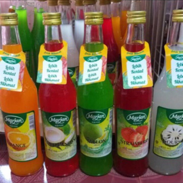 

MARJAN SQUASH All Varian 450ml