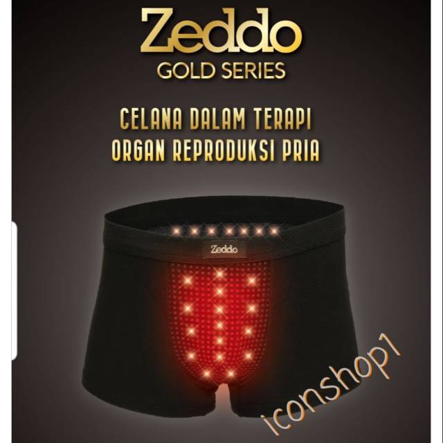 ZEDDO GOLD SERIES - CELANA DALAM TERAPI ORGAN REPRODUKSI PRIA ( 2 pcs CD)
