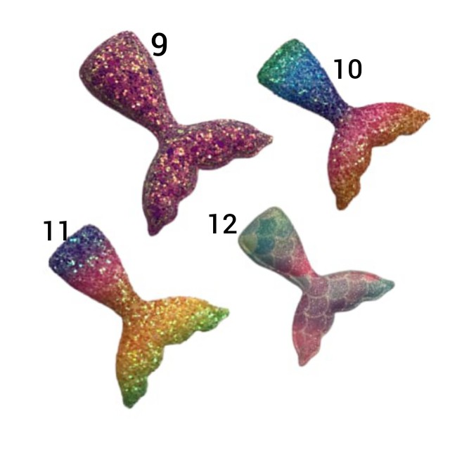 1 PC - APLIKASI SEQUIN MERMAID | EKOR MERMAID | MERMAID GLITER