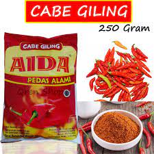 

AIDA 250 GRAM BUBUK CABE BUMBU TABUR PEDAS BASRENG MAKARONI CIMOL CILOK BASO SEBLAK MURAH