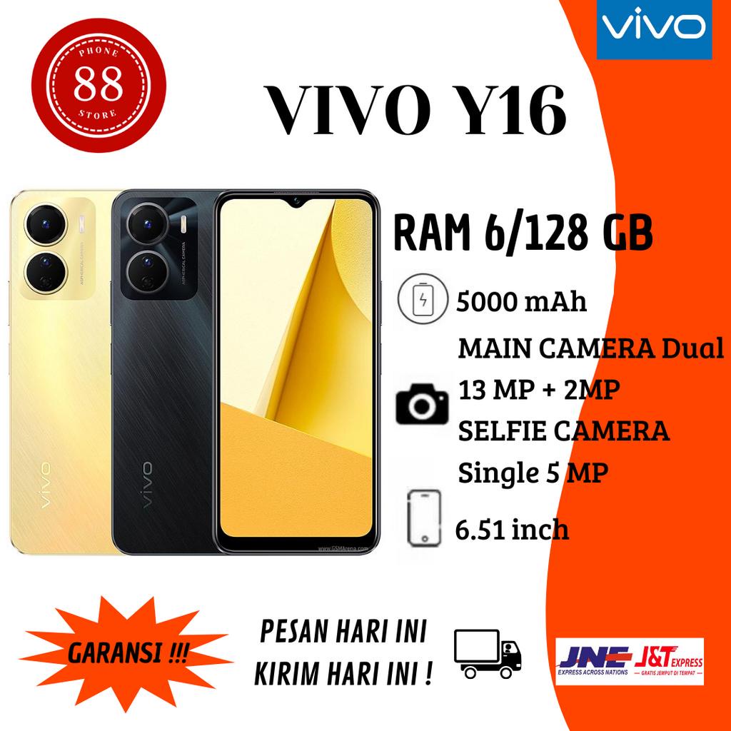 VIVO Y16 RAM 6/128GB GARANSI 1THN