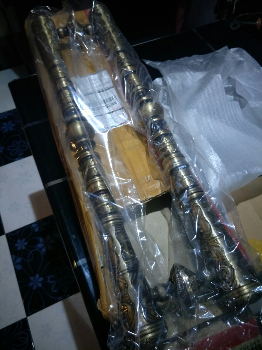 75cm Handel Pintu Rumah Model Pendopo Ring Bulat